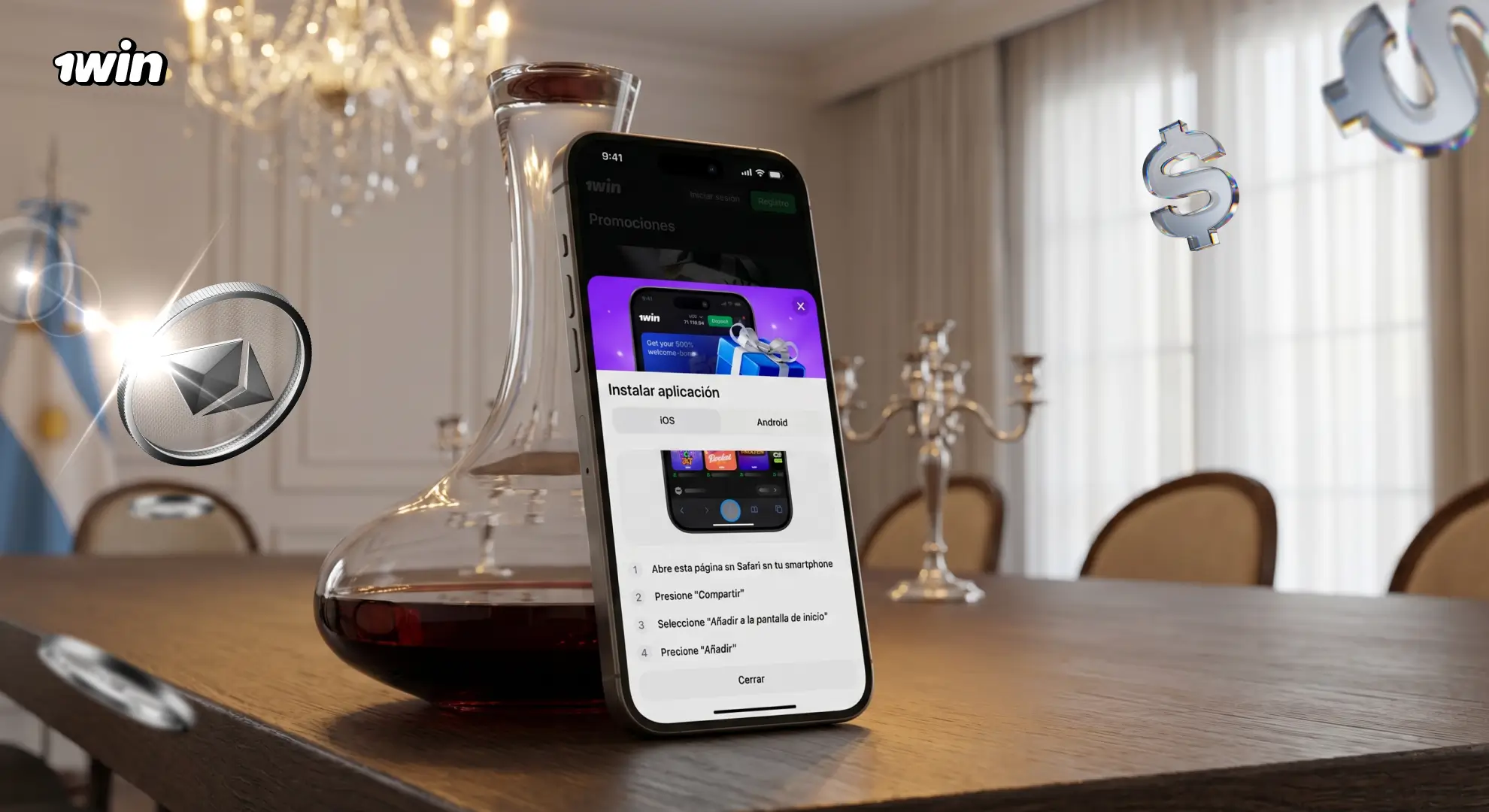 Descargar 1win para Android