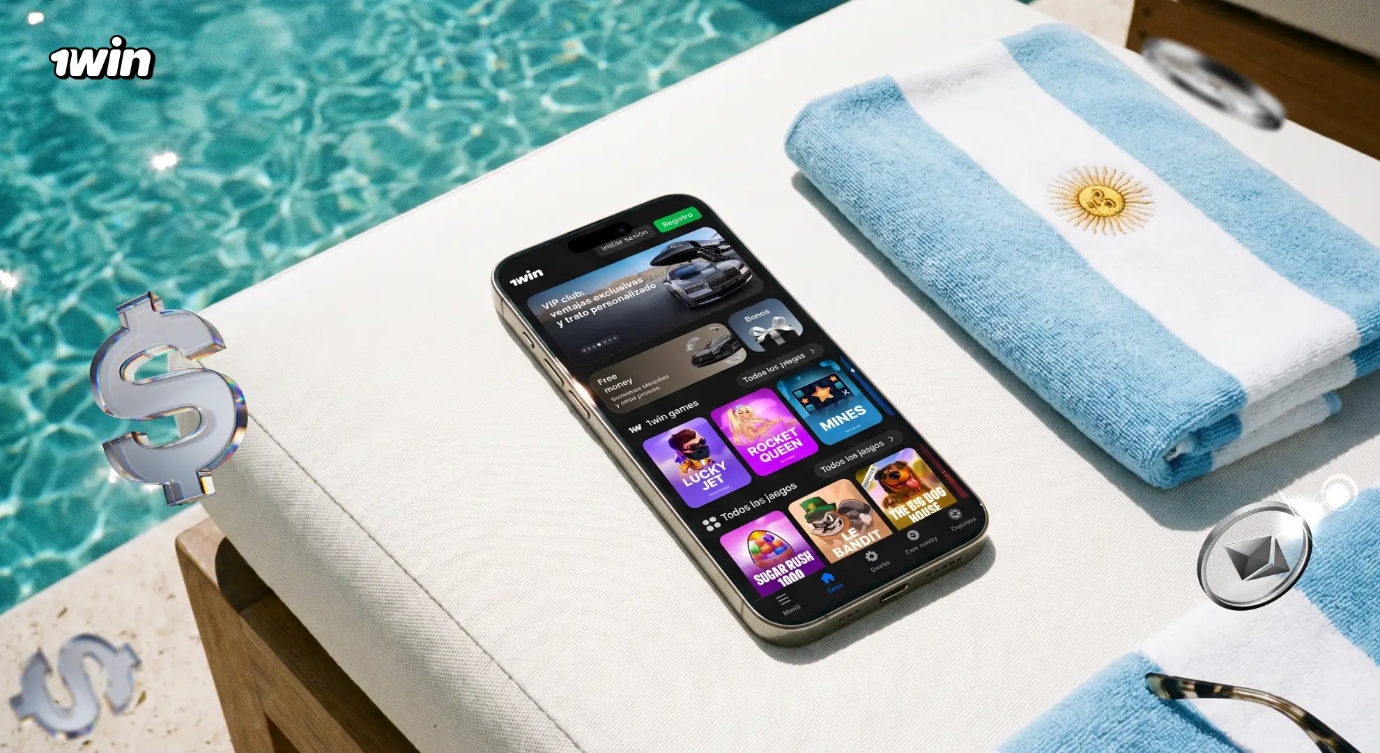 Bono por instalar la app de 1win